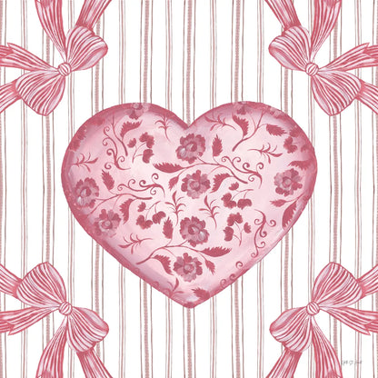 Coquette Valentine I by Yvette St. Amant. SKU 101784a. Archival Giclee Fine art print for wall decor.