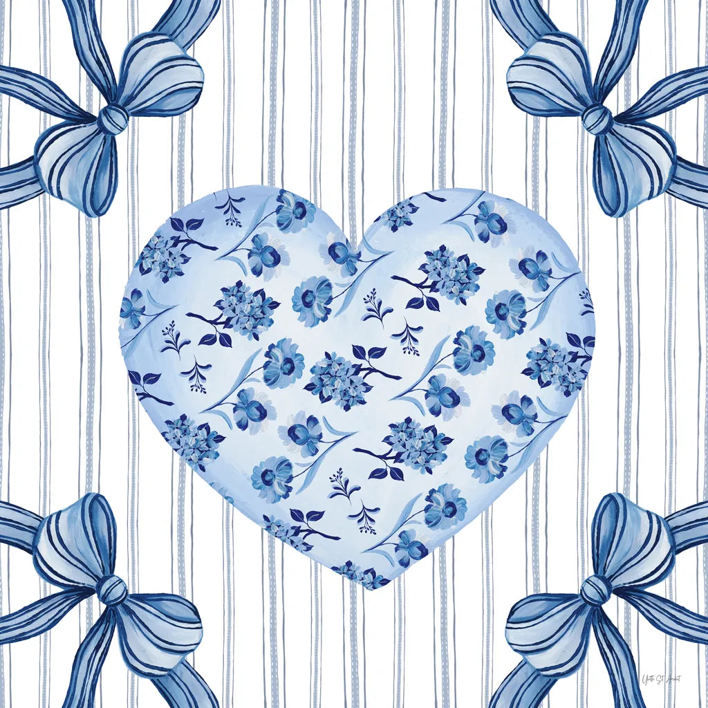 Coquette Valentine II by Yvette St. Amant. SKU 101785a. Archival Giclee Fine art print for wall decor.