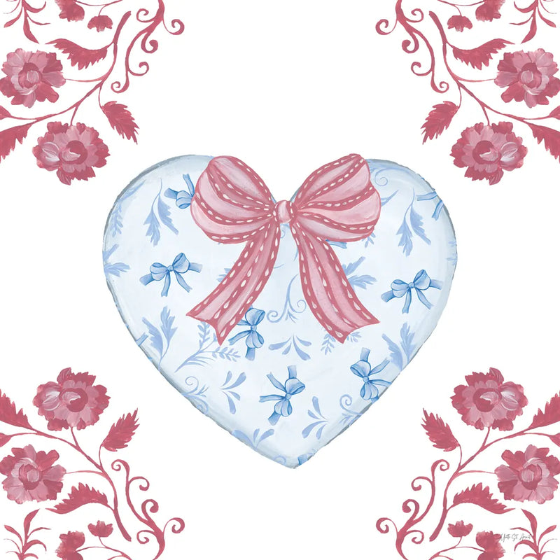 Coquette Valentine V by Yvette St. Amant. SKU 101788a. Archival Giclee Fine art print for wall decor.