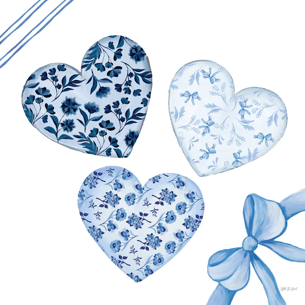 Coquette Valentine VIII by Yvette St. Amant. SKU 101791a. Archival Giclee Fine art print for wall decor.