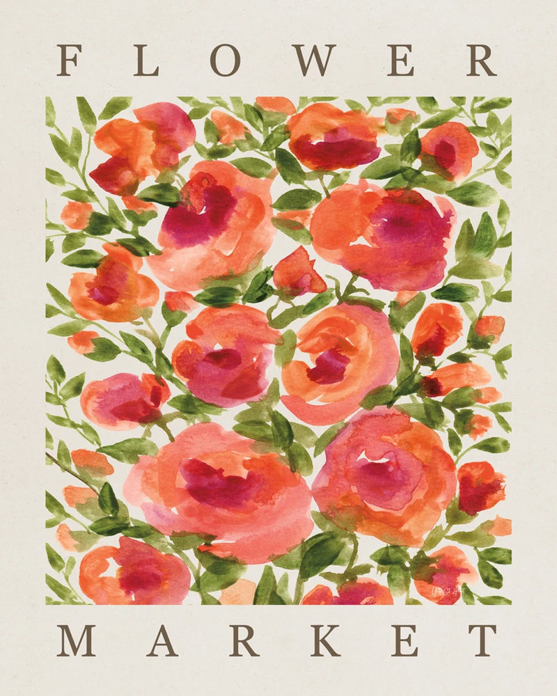 Coral Blooms Poster by Yvette St. Amant