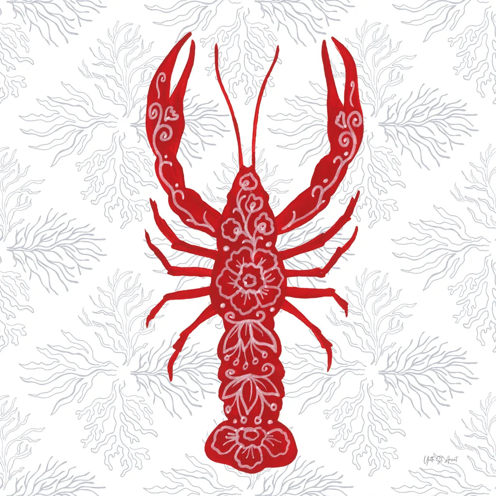 Delicate Coastline III by Yvette St. Amant. SKU 92293a. Archival Giclee Fine art print for wall decor.