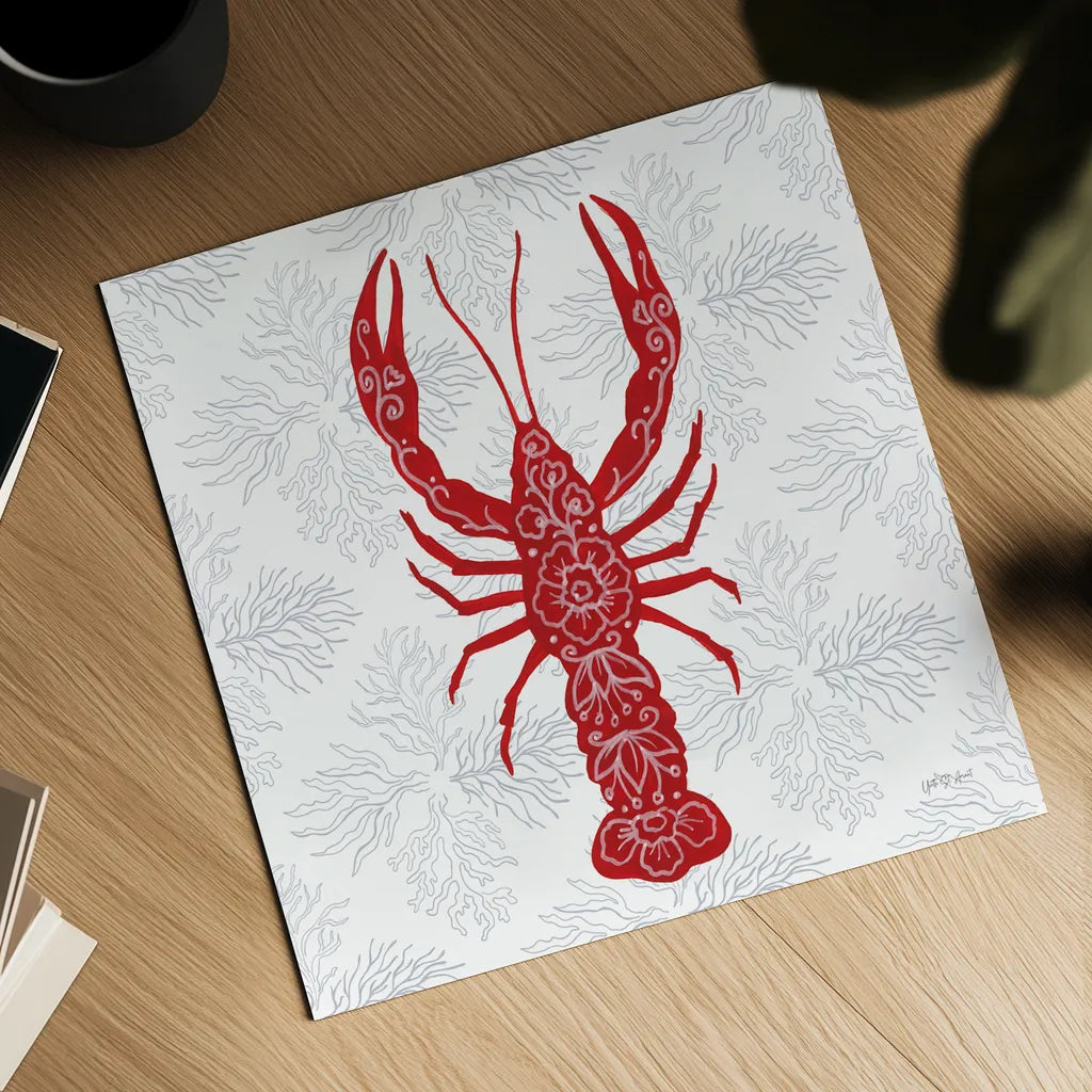 Delicate Coastline III by Yvette St. Amant. Shown as a detailed flat fine art print, highlighting archival giclee quality. Available as an archival giclee rolled canvas, fine art paper, or poster print. SKU 92293a.