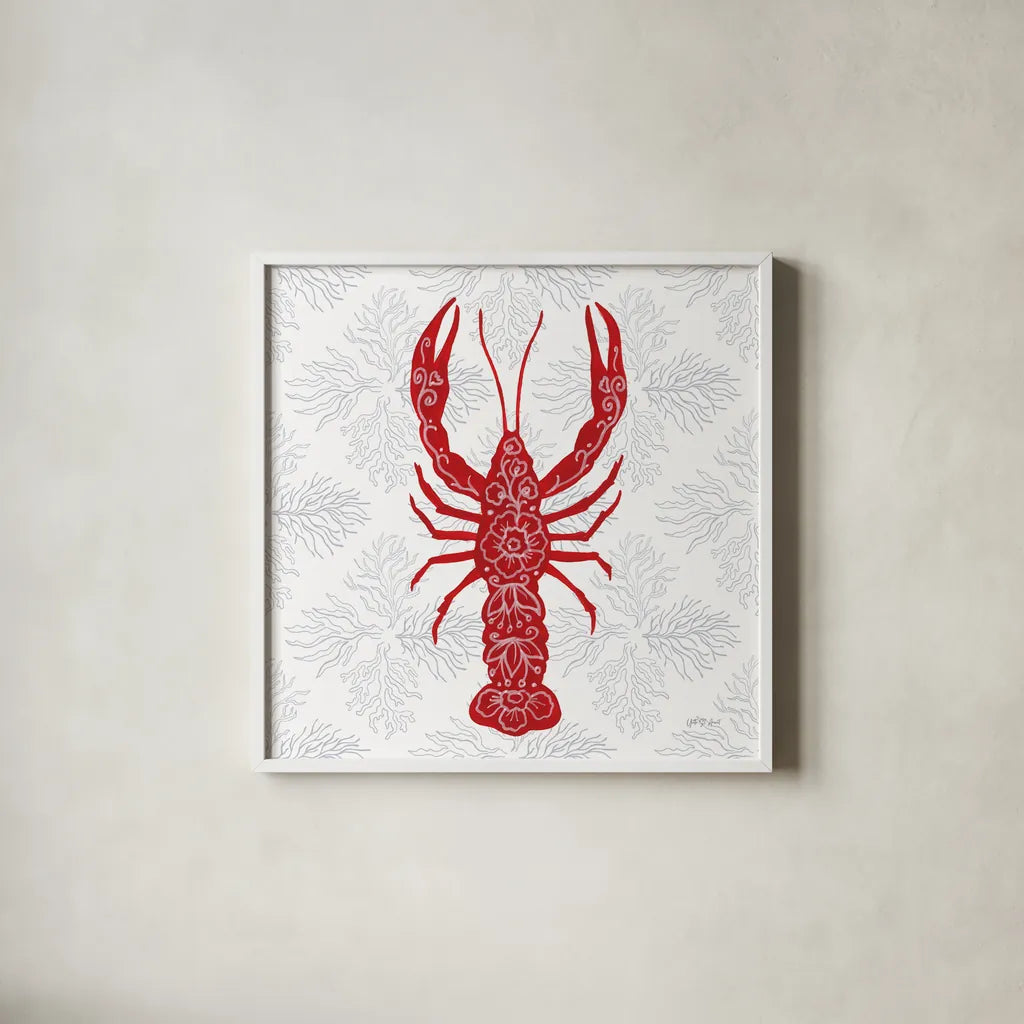 Delicate Coastline III by Yvette St. Amant. Shown in a crisp white glass frame for a clean and minimalist style. Available as an archival giclee rolled canvas, fine art paper, or poster print. SKU 92293a.