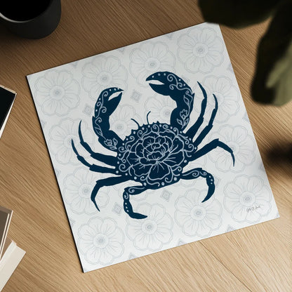 Delicate Coastline IV by Yvette St. Amant. Shown as a detailed flat fine art print, highlighting archival giclee quality. Available as an archival giclee rolled canvas, fine art paper, or poster print. SKU 92294a.