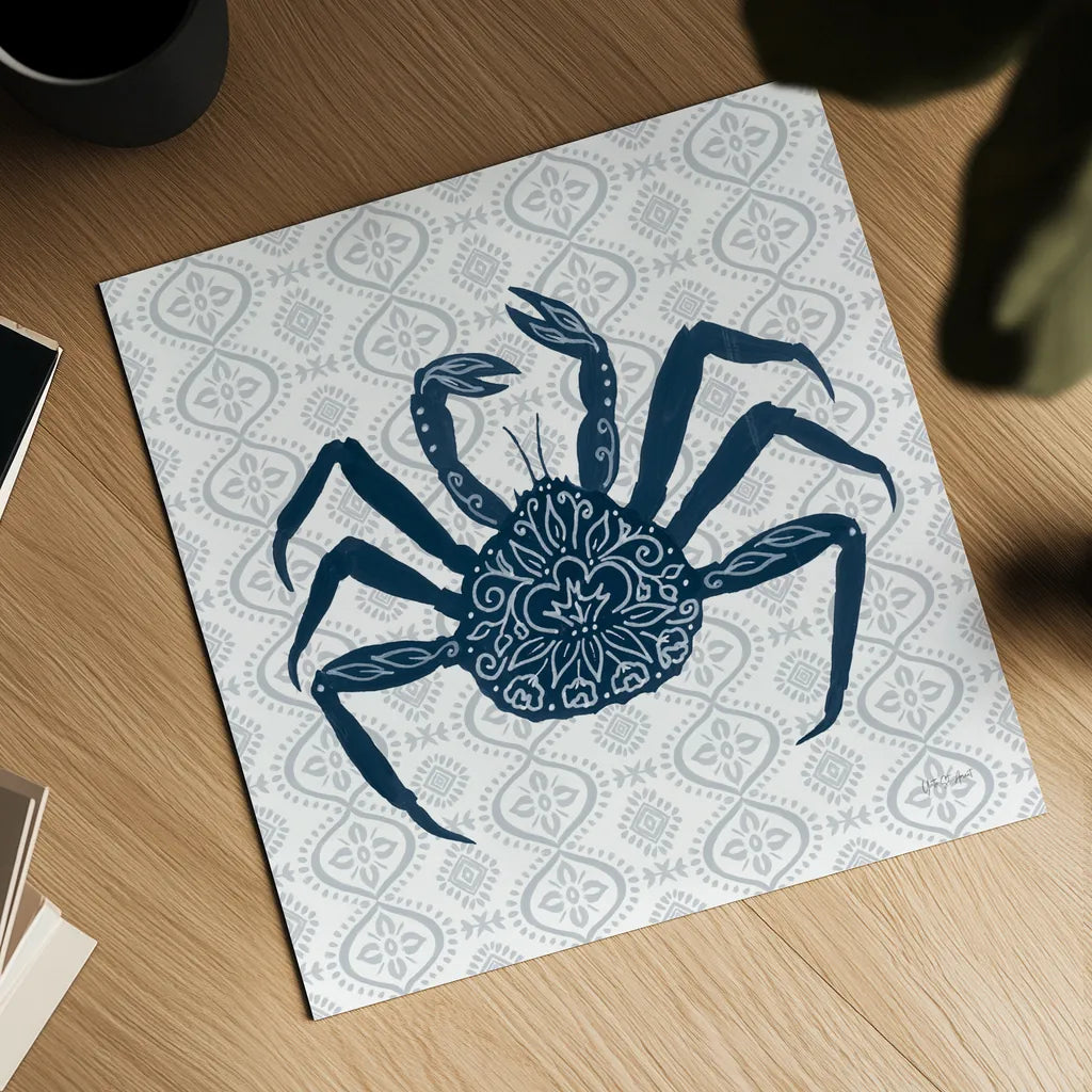 Delicate Coastline V by Yvette St. Amant. Shown as a detailed flat fine art print, highlighting archival giclee quality. Available as an archival giclee rolled canvas, fine art paper, or poster print. SKU 92295a.