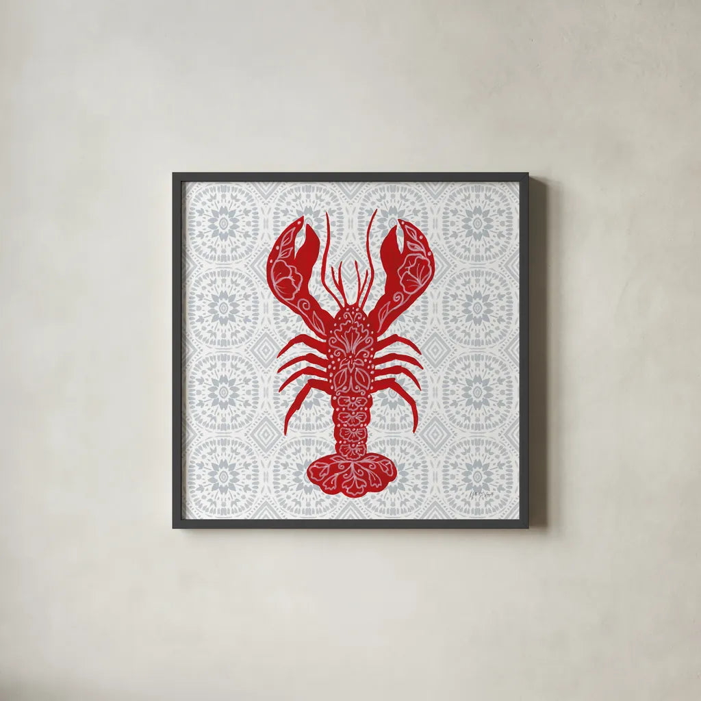 Delicate Coastline VI by Yvette St. Amant. Shown in a sleek black glass frame for a contemporary gallery look. Available as an archival giclee rolled canvas, fine art paper, or poster print. SKU 92296a.