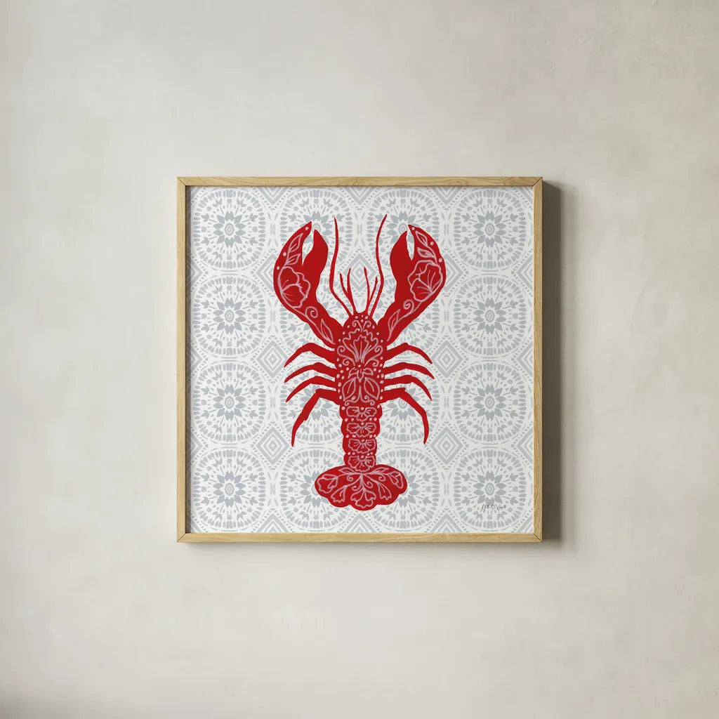 Delicate Coastline VI by Yvette St. Amant. Shown in a natural wood glass frame for a timeless modern aesthetic. Available as an archival giclee rolled canvas, fine art paper, or poster print. SKU 92296a.