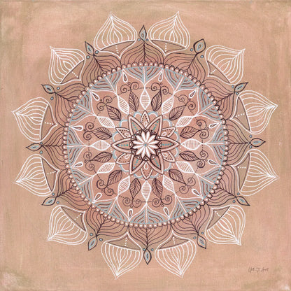 Desert Mandala by Yvette St. Amant. SKU 90986a. Archival Giclee Fine art print for wall decor.