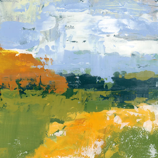 Distant Plateau I by Yvette St. Amant. SKU 100655a. Archival Giclee Fine art print for wall decor.