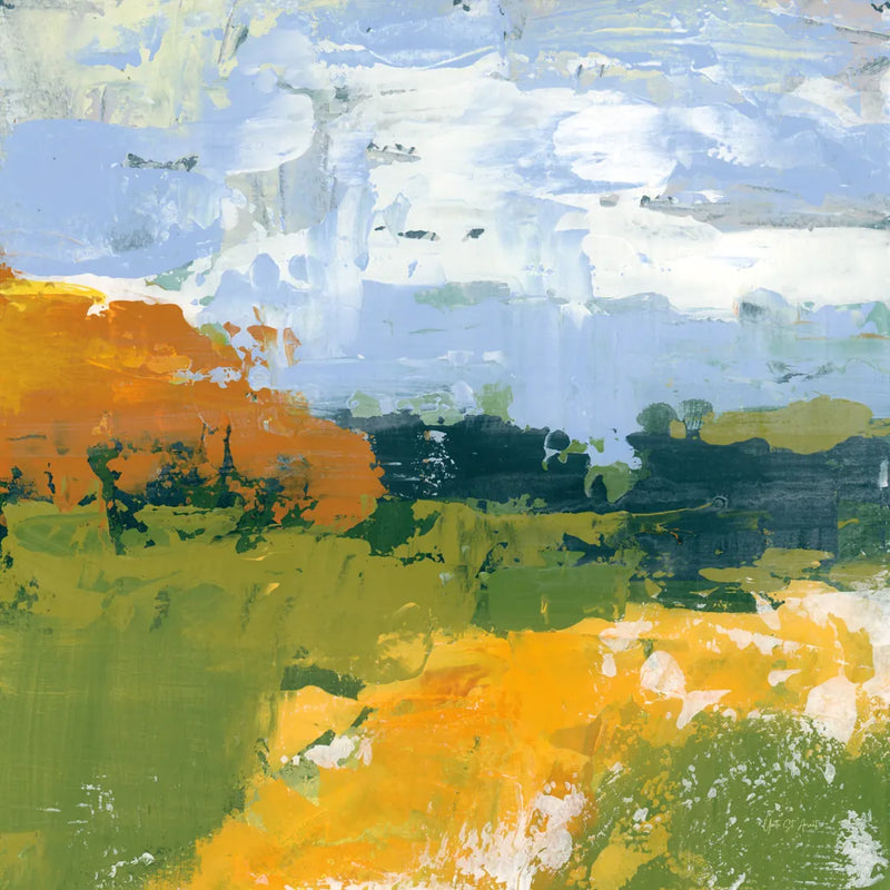 Distant Plateau I by Yvette St. Amant. SKU 100655a. Archival Giclee Fine art print for wall decor.