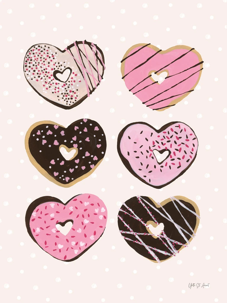 Donut Hearts by Yvette St. Amant