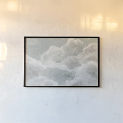 Dreaming in Clouds by Yvette St. Amant. shown as a paper print in a black flame. Available as a archival giclee rolled canvas, fine art paper, or poster print. SKU 88546i.