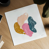 Dreaming of Paint II by Yvette St. Amant. Shown as a detailed flat fine art print, highlighting archival giclee quality. Available as an archival giclee rolled canvas, fine art paper, or poster print. SKU 92216a.