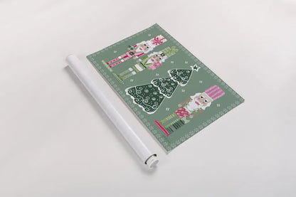 Dreamland Nutcrackers II by Yvette St. Amant. shown as a rolled paper print. Available as archival giclee rolled canvas, fine art paper, or poster print. SKU 95774i.