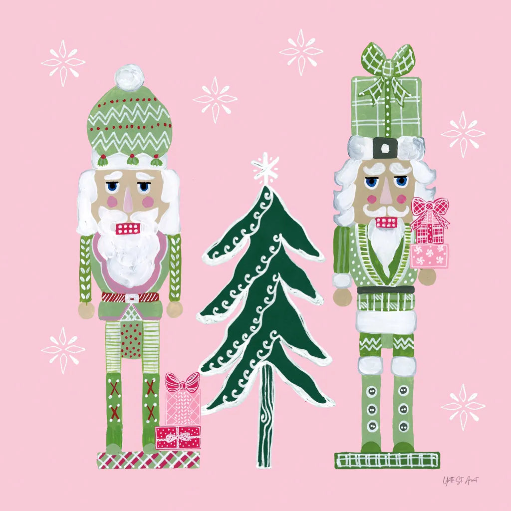 Dreamland Nutcrackers III by Yvette St. Amant. SKU 95775a. Archival Giclee Fine art print for wall decor.