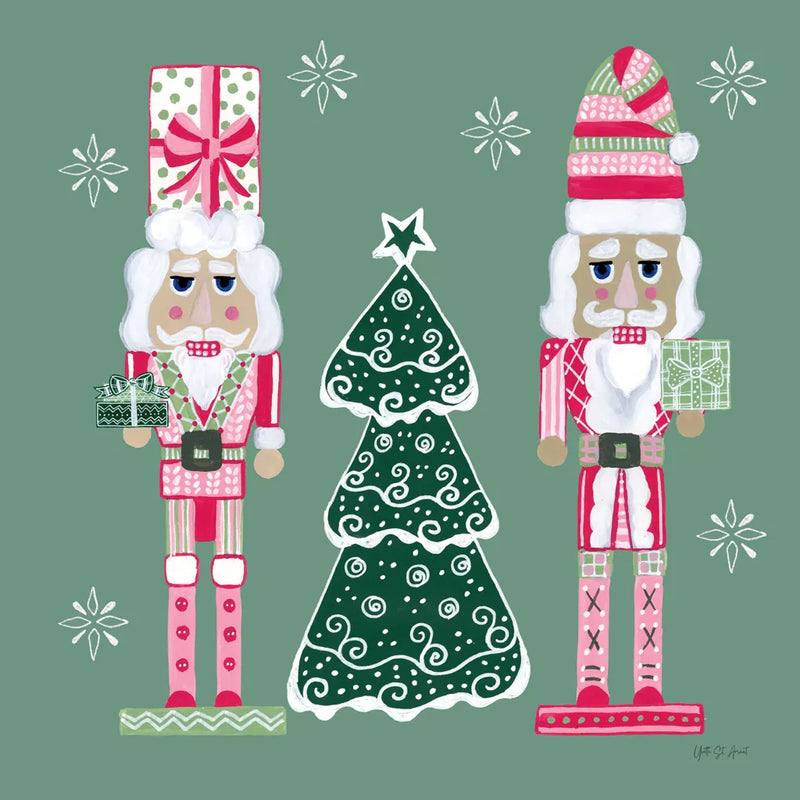 Dreamland Nutcrackers IV by Yvette St. Amant. SKU 95776a. Archival Giclee Fine art print for wall decor.