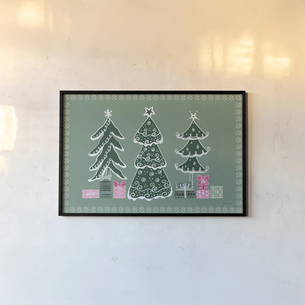 Dreamland Nutcrackers VI by Yvette St. Amant. shown as a paper print in a black flame. Available as a archival giclee rolled canvas, fine art paper, or poster print. SKU 95778i.