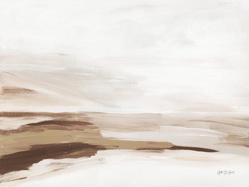 Dreamy Seascape Brown by Yvette St. Amant