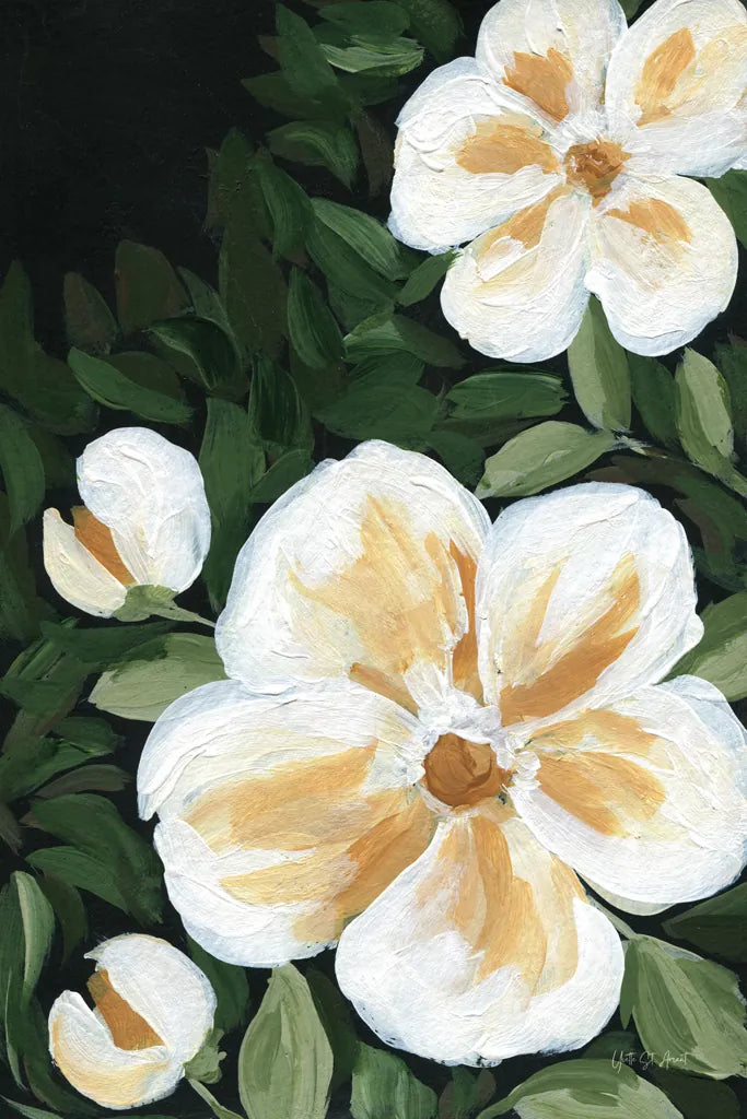 Enchanted Florals II by Yvette St. Amant. SKU 88738h. Archival Giclee Fine art print for wall decor.