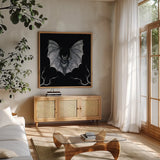 Enchantment II by Yvette St. Amant. Shown in a natural wood frame in a cozy modern living room. Available as an archival giclee rolled canvas, fine art paper, or poster print. SKU 102720a.
