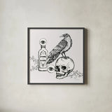 Enchantment IX by Yvette St. Amant. Shown in a sleek black glass frame for a contemporary gallery look. Available as an archival giclee rolled canvas, fine art paper, or poster print. SKU 102727a.