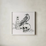 Enchantment IX by Yvette St. Amant. Shown in a crisp white glass frame for a clean and minimalist style. Available as an archival giclee rolled canvas, fine art paper, or poster print. SKU 102727a.