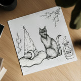 Enchantment VI by Yvette St. Amant. Shown as a detailed flat fine art print, highlighting archival giclee quality. Available as an archival giclee rolled canvas, fine art paper, or poster print. SKU 102724a.