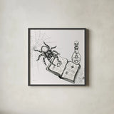 Enchantment VII by Yvette St. Amant. Shown in a sleek black glass frame for a contemporary gallery look. Available as an archival giclee rolled canvas, fine art paper, or poster print. SKU 102725a.