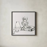 Enchantment VIII by Yvette St. Amant. Shown in a sleek black glass frame for a contemporary gallery look. Available as an archival giclee rolled canvas, fine art paper, or poster print. SKU 102726a.