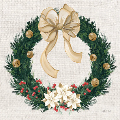 Evergreen Christmas IV by Yvette St. Amant. SKU 96558a. Archival Giclee Fine art print for wall decor.