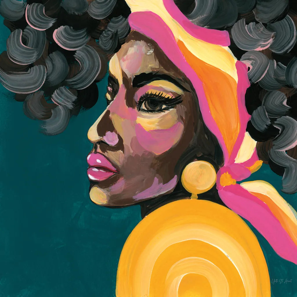 Fabulous and Glamorous I by Yvette St. Amant. SKU 96177a. Archival Giclee Fine art print for wall decor.