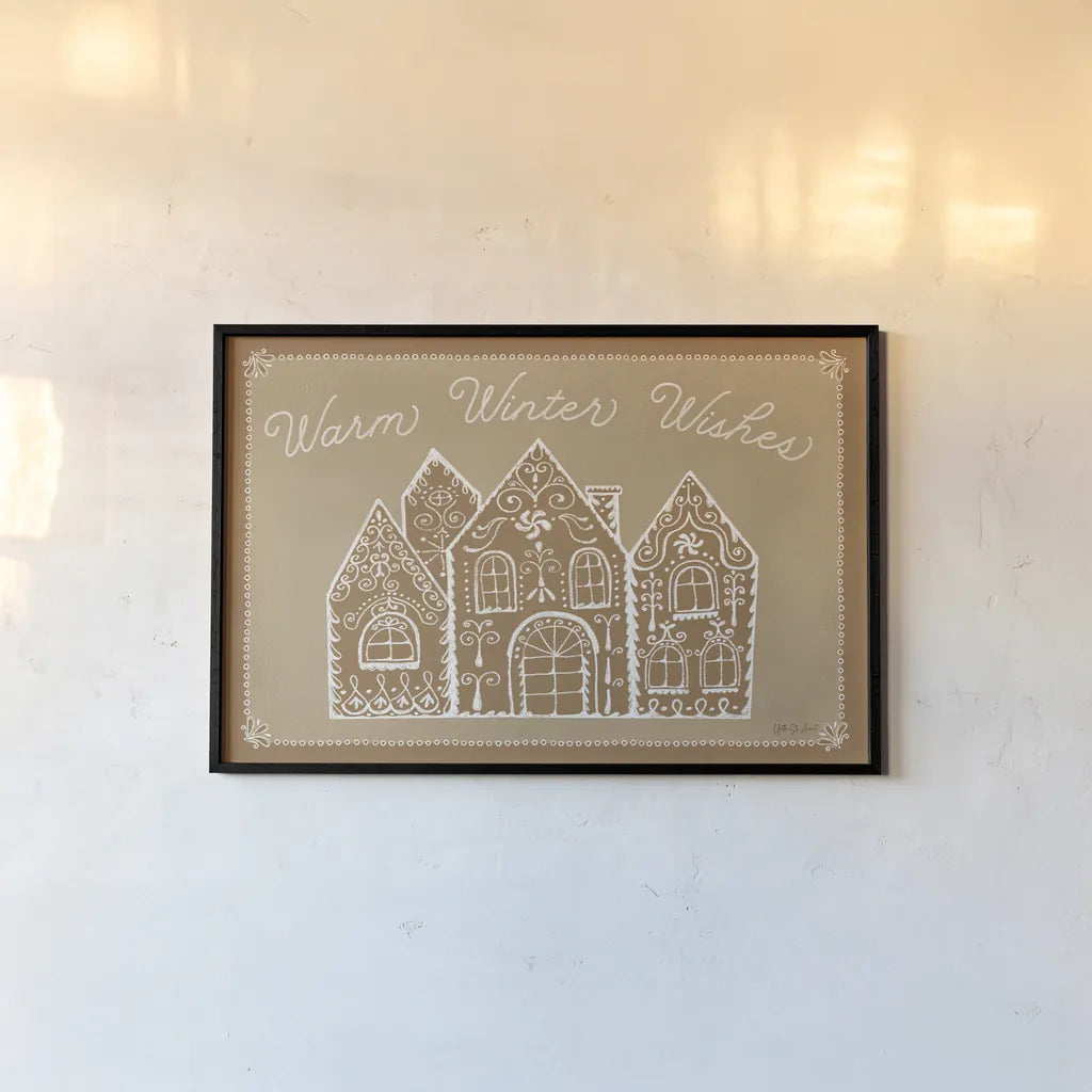 Festive Nutcrackers III by Yvette St. Amant. shown as a paper print in a black flame. Available as a archival giclee rolled canvas, fine art paper, or poster print. SKU 89871i.