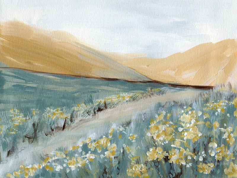 Flowers  Along the Path by Yvette St. Amant