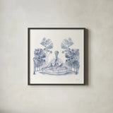 Fontaine Carpeaux by Yvette St. Amant. Shown in a sleek black glass frame for a contemporary gallery look. Available as an archival giclee rolled canvas, fine art paper, or poster print. SKU 94654a.