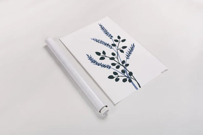 French Country Botanicals I by Yvette St. Amant. shown as a rolled paper print. Available as archival giclee rolled canvas, fine art paper, or poster print. SKU 93603h.