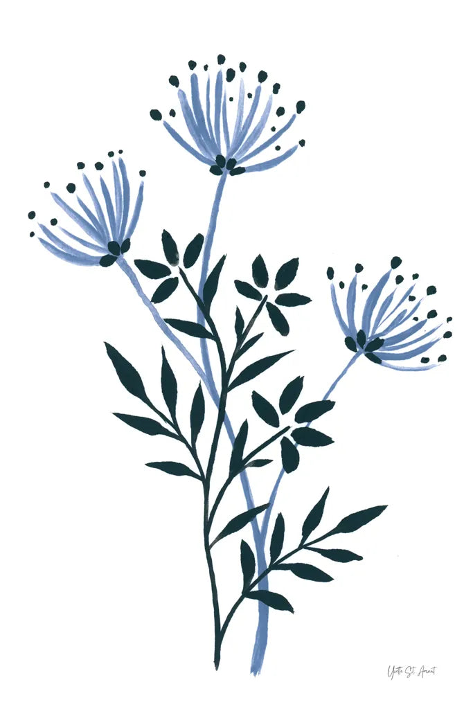 French Country Botanicals II by Yvette St. Amant. SKU 93604h. Archival Giclee Fine art print for wall decor.