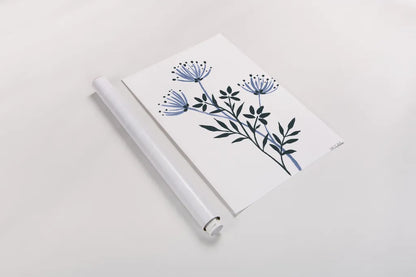 French Country Botanicals II by Yvette St. Amant. shown as a rolled paper print. Available as archival giclee rolled canvas, fine art paper, or poster print. SKU 93604h.