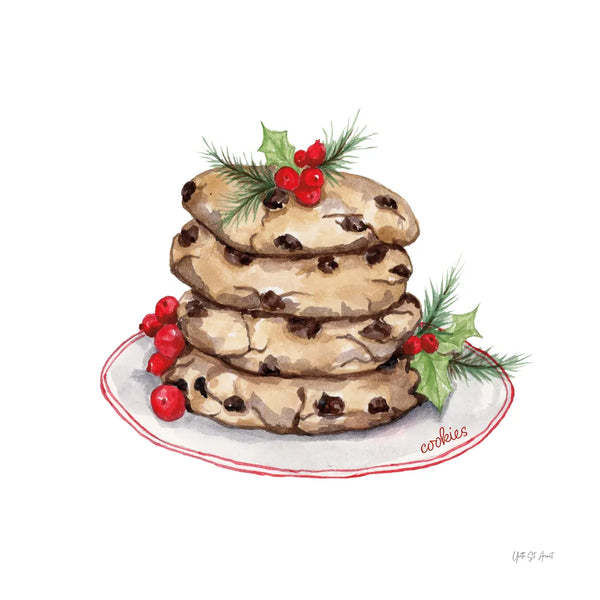 Frosted Traditions I by Yvette St. Amant. SKU 101603a. Archival Giclee Fine art print for wall decor.