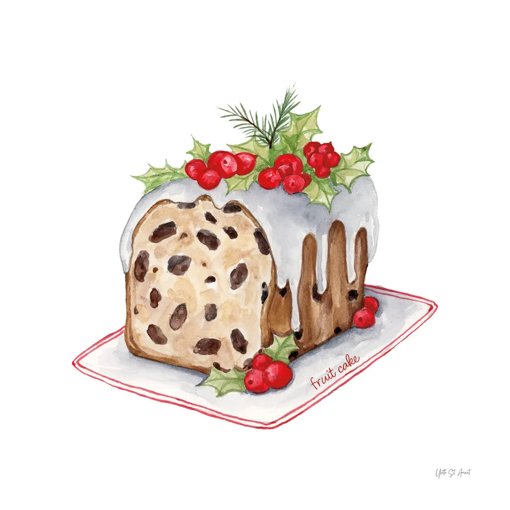 Frosted Traditions II by Yvette St. Amant. SKU 101604a. Archival Giclee Fine art print for wall decor.