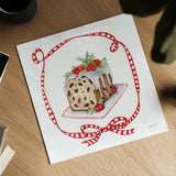 Frosted Traditions II Framed by Yvette St. Amant. Shown as a detailed flat fine art print, highlighting archival giclee quality. Available as an archival giclee rolled canvas, fine art paper, or poster print. SKU 101610a.