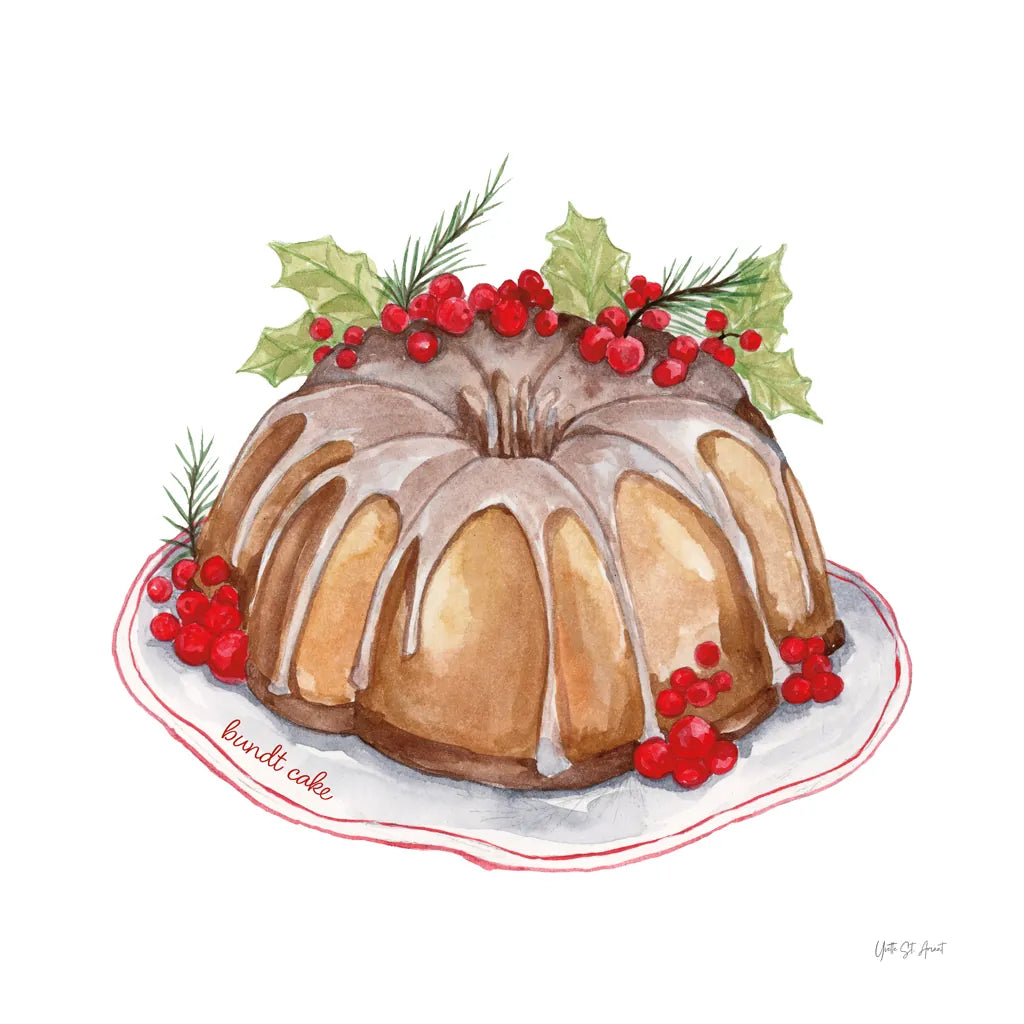 Frosted Traditions III by Yvette St. Amant. SKU 101605a. Archival Giclee Fine art print for wall decor.