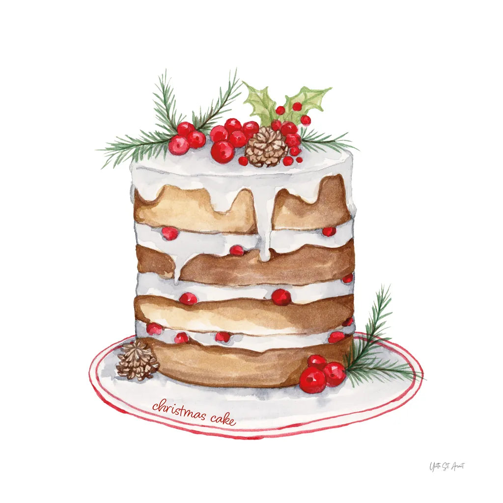 Frosted Traditions IV by Yvette St. Amant. SKU 101606a. Archival Giclee Fine art print for wall decor.