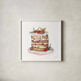 Frosted Traditions IV by Yvette St. Amant. Shown in a crisp white glass frame for a clean and minimalist style. Available as an archival giclee rolled canvas, fine art paper, or poster print. SKU 101606a.