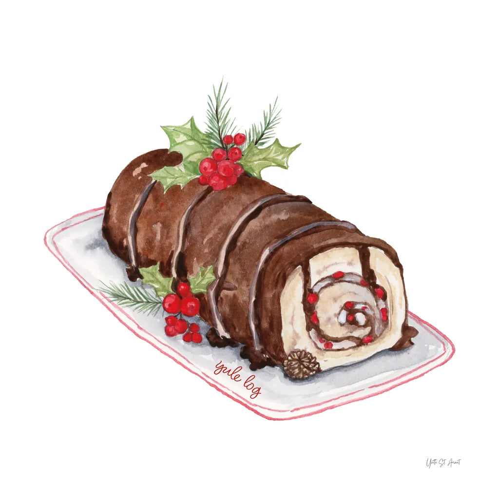 Frosted Traditions V by Yvette St. Amant. SKU 101607a. Archival Giclee Fine art print for wall decor.