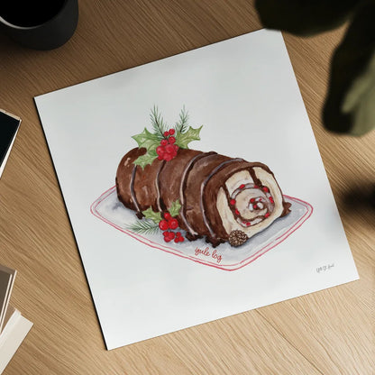 Frosted Traditions V by Yvette St. Amant. Shown as a detailed flat fine art print, highlighting archival giclee quality. Available as an archival giclee rolled canvas, fine art paper, or poster print. SKU 101607a.