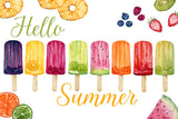 Fruity Popsicles I by Yvette St. Amant. SKU 93508i. Archival Giclee Fine art print for wall decor.