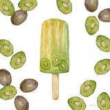 Fruity Popsicles IV by Yvette St. Amant. SKU 93511a. Archival Giclee Fine art print for wall decor.