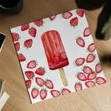 Fruity Popsicles V by Yvette St. Amant. Shown as a detailed flat fine art print, highlighting archival giclee quality. Available as an archival giclee rolled canvas, fine art paper, or poster print. SKU 93512a.