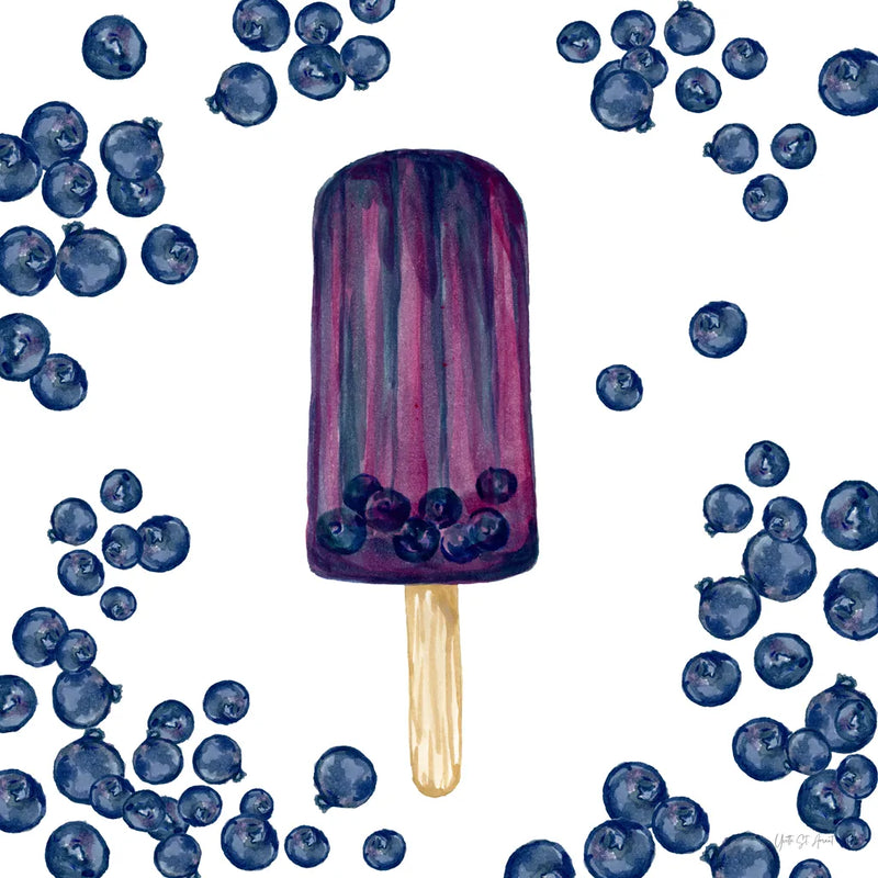 Fruity Popsicles VI by Yvette St. Amant. SKU 93513a. Archival Giclee Fine art print for wall decor.